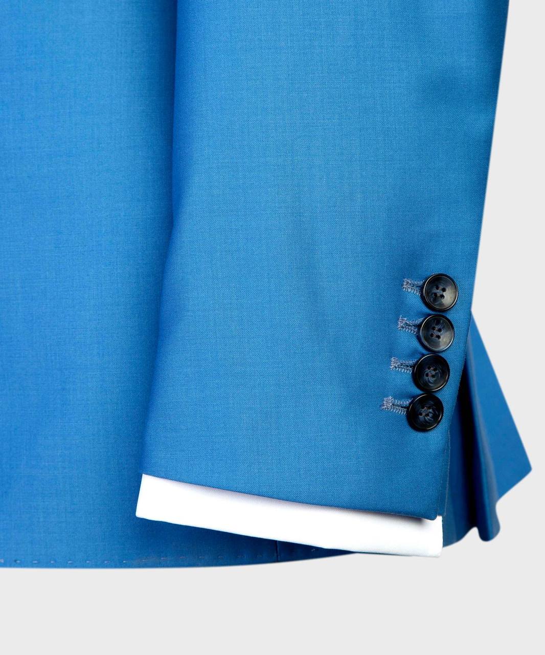 2025 3-Piece French Prestige Monaco Edition Sapphire Crest Luxury Men Suit | Model DATMAX ST323